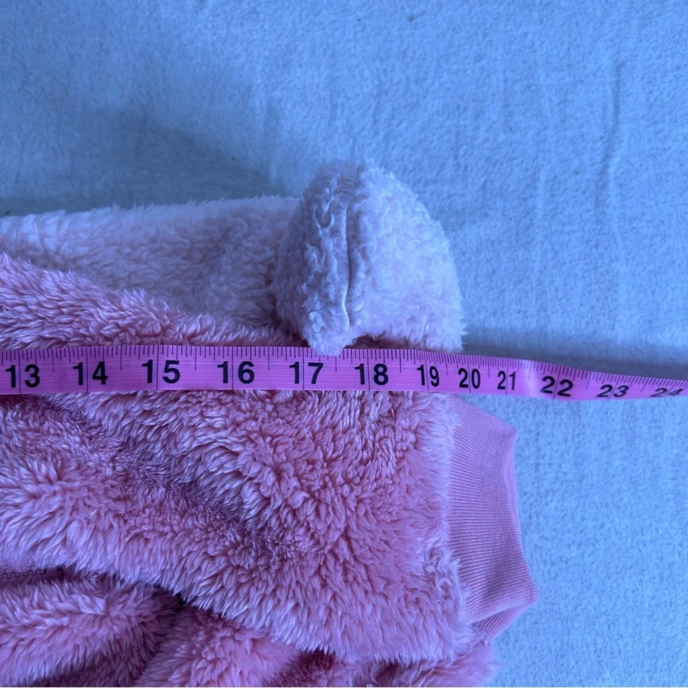 Bundle Carter's‎ Pink Sherpa One piece jumpsuit size 3-6M